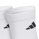 Adidas men and women socks 2025 autumn casual training triple pairs running mid-tube elastic breathable sports socks JC9273 JC9273/white/triple pairs/main recommendation L