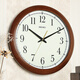 Seiko Seiko Wall Clock Wohnzimmer Tisch Wand Hanging Quarzuhr Home Moderne kreative leuchtende europäische Stil NO POWING 2024 Neues Modell 41 cm Luminöses QXA698B