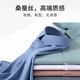 Romon (Romon) [Mulberry Silk Free Iron] Langarm Shirt Herren Hemd Slim Shirt Business Professional Herrenkleidung weiß 41