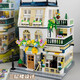 Совместимо с строительными блоками LEGO 2025 Новая девочка, дом, замок, сад -вилла, отель, девочки, игрушечные головоломки, милый коттедж Pet Cottage + Light [687 частиц]