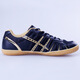 Zapatos de tenis de mesa Piscis (pescado doble) para hombres y mujeres zapatos de entrenamiento profesional para la competencia sin deslizamiento de zapatillas de zapatillas suaves sin deslizamiento [DF-878] Black/Gold Adult 40 (250 mm)