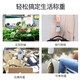 凯丰 手提电子秤手提秤便携式高精度家用快递称弹簧秤称重食物行李称 【充电款】银灰色+快充线50kg5g