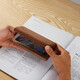 Original intention is like snow black walnut glasses box solid wood glasses storage box anti-pressure portable gift wooden box eye box wooden black walnut glasses box