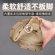 
Jiuzhou War Wolf High-top Labor Protection Shoes Men's Anti-Smash Anti-Puncture Anti-Scald Welding Boots Anti-Slip Anti-Wear Autumn and Winter Work Shoes 698 Khaki [Reverse Fleece Cowhide] Steel Toe 41