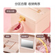 欣格玩具儿童饰品礼盒女孩生日礼物DIY首饰串珠手工创意过家家梳妆打扮发饰发夹戒指发圈收纳盒3-10岁豪华版