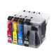 Подходящие братья Detesinni MFC-J2320 Filling Ink Cartridge MFC-J2720 Printer непрерывный подача чернил Cartridge LC699/695 Ink Ink LC699/695 набор заполнения + набор 1 Ink 1 (без чипа)