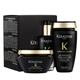 KERASTASE Black Diamond Source Shampoo Cleansing Soft Moisturizing Fenxiang Kashi Black Diamond Source Hair Caro Hair Caro Hair Mask Kashi Black Diamond Wash + Essential Oil 100ml + Hair Mask 200ml