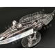 天智星鹦鹉螺号潜艇模型3D金属拼装模型DIY拼图C12202核潜艇 成品