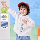 Dudujia Children's Autumn Clothing Shirts Baby Cartoon Shirts Children's Clothes Boys Fashionable Tops Baby Autumn Girls' Clothes Blue 100