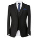 Yuanjie (door-to-door measurement) (tailor-made) hand-made tailor-made men's suit suit custom-made casual wool suit custom-made wedding dress business work clothes black supports free modification