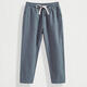 
ZMEX casual pants men's pants Chinese style spring, summer and autumn new loose harem pants nine-point bloomers men's black XL (120-130Jin[Jin equals 0.5 kg])