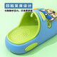 
Wangwang team children's slippers 2025 new style boys and girls baby sandals summer indoor non-slip boys sandals sky blue 18 inner length 18cm size 180 size suitable for foot length 17cm