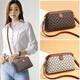 Changyin Fashion Mom Bag 2023 Chinese Valentine's Day Middle-aged Crossbody Bag Shoulder Small Bag Hand Clutch Bag Coin Mobile Phone Bag Brown