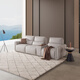 
Lezhibao LAZBOY leather sofa living room cream style simple leather size apartment electric function white dimming time 671 Earl dark brown - 3.04m - large - 3 people + several sets