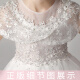 Little Ka Shird Grez Little Girl Princess Falda Girl Flower Girl Wedding Huffy Tia Dring Vestido de noche