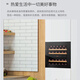 Gironde BI30S built-in red wine cabinet, constant temperature wine cabinet, beverage cabinet, built-in wall installation, 595 high cabinet built-in, electric door opening, 30 bottles