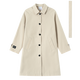 ELLE KIDS French Fashion Trench Coat] Spring and Autumn Girls' Jacket Large Children's Mid-Length Versatile Fashion Trench Coat