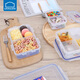 乐扣乐扣（locknlock）乐扣乐扣保鲜盒食品级塑料饭盒上班族收纳盒家用微波加热便当餐盒 hpl826c 2.6l