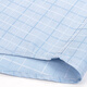 Shanshan (FIRS) Hemd Herren reines Baumwollkurzarmhemd Herrengeschäft Casual Vielseitiges Klassiker Hemd Blue Grid 41