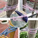 Lifu Special Enhanced Edition Clothesline No Punching Mimi Windproof Clothesline Non-slip Clothesline Indoor Cooling Clothesline Drying Clothes Rope Outdoor Clothesline Special Enhanced Edition 10 Meters Random Color