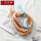 Shanghai Story Seiden kleiner quadratischer Schal Gaze Schal für Frauen 100% Mulberry Silk Frühling und Sommerschal für Menschen Schal Geschenkbox Muttertag Geschenk Blau