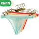 KNFN Men's Nude Transparent Thong Thin Mesh Sexy Underwear Love 1 Fun Temptation 1 Temptation Breathable Men's Youth Pants Light Blue M
