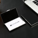 Createmagic Visitenkartenhalter-Kartenbeutel für Männer Ultra-dünner Business High-End-Luxus tragbare Damen exquisite Visitenkartenbox für Freundengeschenk
