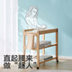 Keyoubi kub keyoubi table table de couches nouveau-né table de soins de soins de soins de massage massage tactile tactile table double couche - table de couches en bois massif (sans rembourrage mou) d'autres assemblage d'autres structures