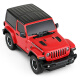 Xinghui Rastar remote control car sports car children boy toy car remote control car model Jeep Wrangler 1:24 79500 red new year gift