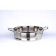 Notched cage thickening and heightening stainless steel steamer steamer steamer 16cm-36cm multi-purpose pot steamer cage 18 steel handles (304) notched cage 1 layer 1cm
