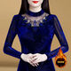 Paired white half turtleneck lace base shirt for women in autumn and winter new women's top 2024 inner wear can be worn with fleece on the outside. 841 fleece 2XL [suitable for 120-130Jin [Jin equals 0.5 kg]]