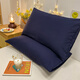 Lingyun 2024 new summer adult pillowcases are skin-friendly, breathable, non-pilling, one pair of pillowcases, navy 48*74, one pair