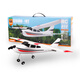 Weili F959S Modelo de planeador de ala fija Aeronave remoto Control remoto Modelo de helicóptero Boy Adulto F959S Patrón de naranja [Control de mano izquierda estándar] Paquete de tres electricidad