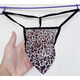 Sexy underwear for men Sexy underwear Thong transparent breathable sexy pants Sexy without marks Fully transparent T-pants One-piece black