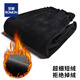Romon große Herrenhosen trendy Fett locker 2024 Frühling, Herbst und Winterfett plus Fett plus größerer plus Velvet Sporthose Fett Guy Casual Hosen Schwarz [9272] reguläre 7xl 240-260jin [Jin gleich 0,5 kg]