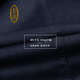 
Ding bronze woolen coat men's long knee business cadre clothes new brand middle-aged and elderly wool coat men's windbreaker navy blue 80339-79 170