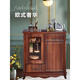 
Niu solid wood tea bar machine European sideboard household European tea bar machine household European high-end living room integrated cabinet belt 9902 European ice warm