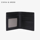 Cinvai/Krose Offizielle Website Kleiner C/K Wallet Herren Kurzschicht Cowide Wallet Wallet Echtes Leder Multi-Card-Tasche Geburtstagsgeschenk für Freund CK Wallet-Black [Geschenkbox Rafia + Geschenktasche]