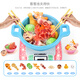 
[70% new] Aozhijia Children's toy simulation play house kitchen steam hotpot Music sound spray can smoke cooking Girls and boys toys educational toys hotpot