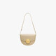 Peco [Difícil de convencer el mismo estilo] 866 RETRO RETRO RETRO Crossbody de cuero Crossbody semicircular Bag de un hombro Regalo de nicho para la novia Color Color de color Color Frotada Caca Caquera Stock