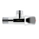 Emike angle valve home decoration large flow ball core gas water heater fine copper thickened angle valve toilet sink kitchen basin ball valve hot and cold water triangle valve 4 points JF722 Full opening angle valve cold one heat one (two packs)
