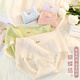 Arctic Velvet Unterwäsche Frauen rein Baumwolle 100% Baumwolle Hemmungsdrücke Sommer Traaceless Medium Taille Großgröße Modal Student Student High Taille