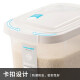 Camellia Antibacterial Rice Bucket Rice Storage Box Flour Bucket Rice Cylinder Storage Box Rice Box Moisture-proof 10 Jin [Jin equals 0.5 kg] Pack