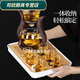 Baichunbao automatic lazy teapot household semi-full induction tea brewing Kungfu magnetic suction Huiyue covered bowl 1 life