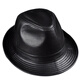 Woodpecker middle-aged and elderly men's genuine leather jazz gentleman hat spring and autumn warm sheepskin hat casual trendy winter elderly cowhide hat black sheepskin XL (57-58cm)