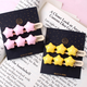 Star Hair Clip Set Korean New Bangs Clip Duckbill Clip Fresh, Sweet and Cute Side Clip Girls Hair Clip Hair Accessory Pink 2 Pieces One Card