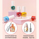 MISS NELLA children's special nail polish can be tear-out and safe and tasteless Little Girls' Children's Day Gift Makeup Nail Art toys MN18 Shiny Princess Powder 4ml