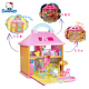 Chonghan HELLOKITTY Hello Kitty toy doll house house KT cat home set children's girl play house toy corner convenience store 50091