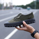 Abu Shou Jiefang Schuhe Arbeitsschuhe auf Bauweite Low-Top-Arbeitsschutzschuhe Transparente Luft Canvas-Schuhe 3518 Low-Top Navy Blue 41