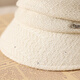Buta Hut für Frauen im Herbst und Winter Japaner vielseitiger Wollfischer Hut Modes einfaches Gesicht kleiner Straße lockiger Hut Beige